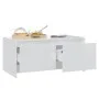 Glossy white plywood coffee table 90x50x41.5 cm by vidaXL, Coffee table - Ref: Foro24-809824, Price: 61,23 €, Discount: %