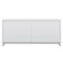 Couchtisch aus glänzend weißem Sperrholz, 90 x 50 x 41,5 cm von vidaXL, Couchtisch - Ref: Foro24-809824, Preis: 61,23 €, Raba...