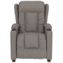 Sillón de masaje reclinable de tela gris taupé von , Elektrische Massagesessel - Ref: Foro24-339066, Preis: 245,92 €, Rabatt: %