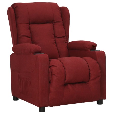 Sillón reclinable de tela rojo tinto von , Sessel - Ref: Foro24-339051, Preis: 228,87 €, Rabatt: %