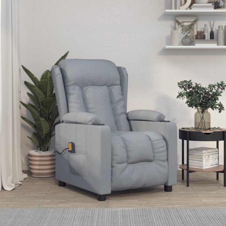 Sillón de masaje tela gris claro von , Elektrische Massagesessel - Ref: Foro24-339058, Preis: 239,79 €, Rabatt: %