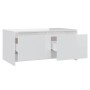 Couchtisch aus glänzend weißem Sperrholz, 90 x 50 x 41,5 cm von vidaXL, Couchtisch - Ref: Foro24-809824, Preis: 61,23 €, Raba...