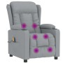 Sillón de masaje tela gris claro von , Elektrische Massagesessel - Ref: Foro24-339058, Preis: 239,79 €, Rabatt: %