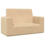 Sofá para niños de 2 plazas de felpa suave color crema by , Baby and Toddler Furniture - Ref: Foro24-341842, Price: 54,57 €, ...