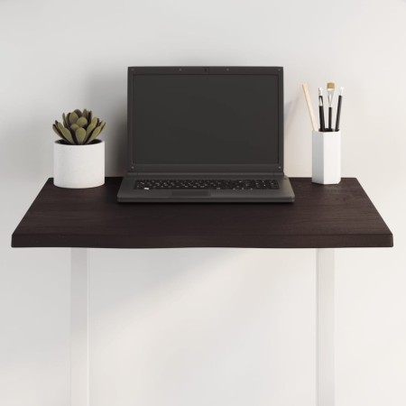 Tablero mesa madera tratada roble borde vivo marrón 60x60x2 cm de , Tableros para mesas - Ref: Foro24-364001, Precio: 30,07 €...