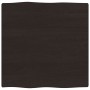 Tablero mesa madera tratada roble borde vivo marrón 60x60x2 cm de , Tableros para mesas - Ref: Foro24-364001, Precio: 30,07 €...