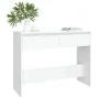 Weißer Konsolentisch aus Holzwerkstoff, 100 x 35 x 76,5 cm von vidaXL, Seitentische - Ref: Foro24-809836, Preis: 67,99 €, Rab...
