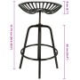 Esschert Design Taburete con forma de asiento de tractor negro by , Kitchen stools - Ref: Foro24-442366, Price: 105,50 €, Dis...