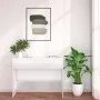 Weißer Konsolentisch aus Holzwerkstoff, 100 x 35 x 76,5 cm von vidaXL, Seitentische - Ref: Foro24-809836, Preis: 67,99 €, Rab...