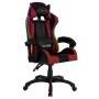 Silla gaming luces LED RGB cuero sintético color vino y negro | Foro24.es | Tu tienda online para hogar, jardín y más Foro24.es