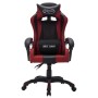 Silla gaming luces LED RGB cuero sintético color vino y negro | Foro24.es | Tu tienda online para hogar, jardín y más Foro24.es
