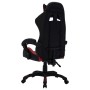 Silla gaming luces LED RGB cuero sintético color vino y negro | Foro24.es | Tu tienda online para hogar, jardín y más Foro24.es