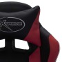 Silla gaming luces LED RGB cuero sintético color vino y negro | Foro24.es | Tu tienda online para hogar, jardín y más Foro24.es
