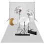 Kit estudio fotográfico lámparas, sombrillas, fondo y reflector | Foro24.es | Tu tienda online para hogar, jardín y más Foro24.es
