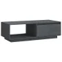 Couchtisch aus massivem grauem Kiefernholz, 110 x 50 x 33,5 cm von vidaXL, Couchtisch - Ref: Foro24-809884, Preis: 69,72 €, R...