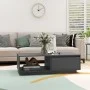 Couchtisch aus massivem grauem Kiefernholz, 110 x 50 x 33,5 cm von vidaXL, Couchtisch - Ref: Foro24-809884, Preis: 69,72 €, R...