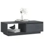 Couchtisch aus massivem grauem Kiefernholz, 110 x 50 x 33,5 cm von vidaXL, Couchtisch - Ref: Foro24-809884, Preis: 69,72 €, R...