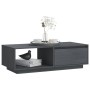 Solid gray pine wood coffee table 110x50x33.5 cm by vidaXL, Coffee table - Ref: Foro24-809884, Price: 70,13 €, Discount: %