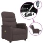 Sillón de masaje eléctrico tela marrón oscuro by , Electric massage chairs - Ref: Foro24-3073699, Price: 245,48 €, Discount: %