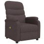 Sillón de masaje eléctrico tela marrón oscuro by , Electric massage chairs - Ref: Foro24-3073699, Price: 245,48 €, Discount: %