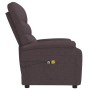 Sillón de masaje eléctrico tela marrón oscuro by , Electric massage chairs - Ref: Foro24-3073699, Price: 245,48 €, Discount: %