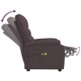 Sillón de masaje eléctrico tela marrón oscuro by , Electric massage chairs - Ref: Foro24-3073699, Price: 245,48 €, Discount: %