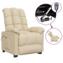 Sillón reclinable eléctrico de tela crema | Foro24.es | Tu tienda online para hogar, jardín y más Foro24.es