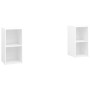 Muebles para TV 2 uds madera de ingeniería blanco 72x35x36,5 cm von , TV-Möbel - Ref: Foro24-3079898, Preis: 70,57 €, Rabatt:...