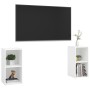Muebles para TV 2 uds madera de ingeniería blanco 72x35x36,5 cm von , TV-Möbel - Ref: Foro24-3079898, Preis: 70,57 €, Rabatt:...