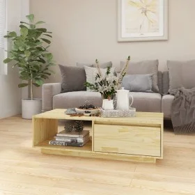 Couchtisch aus massivem Kiefernholz 110x50x33,5 cm von vidaXL, Couchtisch - Ref: Foro24-809882, Preis: 56,56 €, Rabatt: %