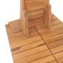 Ducha de jardín madera maciza de teca 70x75x204 cm by , Pool and spa accessories - Ref: Foro24-44667, Price: 252,82 €, Discou...