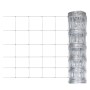 Valla de jardín de acero galvanizado plateado 50x1,5 m de , Paneles de vallas - Ref: Foro24-149489, Precio: 87,53 €, Descuent...