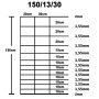 Valla de jardín de acero galvanizado plateado 50x1,5 m de , Paneles de vallas - Ref: Foro24-149489, Precio: 87,53 €, Descuent...