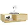 Mesa de centro de madera maciza de pino 110x50x33,5 cm de vidaXL, Mesas de centro - Ref: Foro24-809882, Precio: 56,89 €, Desc...