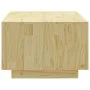 Mesa de centro de madera maciza de pino 110x50x33,5 cm de vidaXL, Mesas de centro - Ref: Foro24-809882, Precio: 56,89 €, Desc...