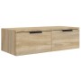 Armario de pared madera de ingeniería roble Sonoma 68x30x20 cm