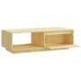 Couchtisch aus massivem Kiefernholz 110x50x33,5 cm von vidaXL, Couchtisch - Ref: Foro24-809882, Preis: 57,40 €, Rabatt: %