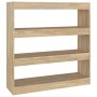 Estantería/divisor espacios color roble Sonoma 100x30x103 cm by , Bookcases and shelves - Ref: Foro24-811748, Price: 66,01 €,...