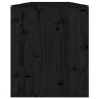 Armarios de pared 2 uds madera maciza pino negro 60x30x35 cm by , Shelves and shelves - Ref: Foro24-813454, Price: 99,01 €, D...