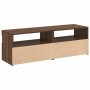 Muebles de TV con luces LED 2 uds marrón roble 60x35x40 cm | Foro24.es | Tu tienda online para hogar, jardín y más Foro24.es