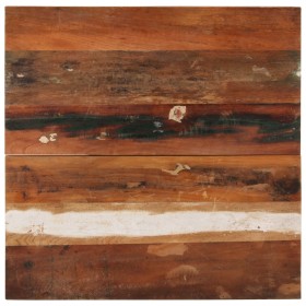Tablero mesa cuadrada madera reciclada maciza