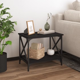 Mesa auxiliar de madera contrachapada negro 55x38x45 cm von , Couchtisch - Ref: Foro24-823327, Preis: 35,43 €, Rabatt: -5%%