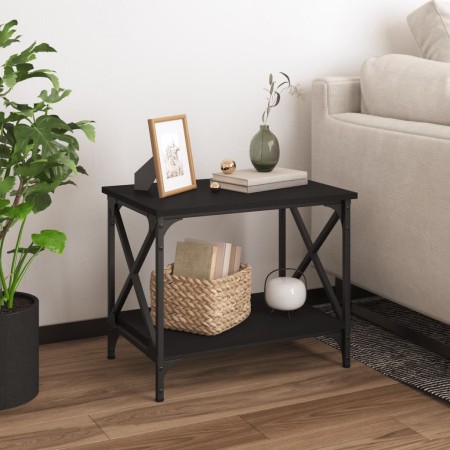 Mesa auxiliar de madera contrachapada negro 55x38x45 cm von , Couchtisch - Ref: Foro24-823327, Preis: 35,43 €, Rabatt: -5%%