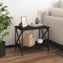Mesa auxiliar de madera contrachapada negro 55x38x45 cm von , Couchtisch - Ref: Foro24-823327, Preis: 35,43 €, Rabatt: -5%%
