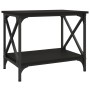 Mesa auxiliar de madera contrachapada negro 55x38x45 cm von , Couchtisch - Ref: Foro24-823327, Preis: 35,43 €, Rabatt: -5%%