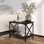 Mesa auxiliar de madera contrachapada negro 55x38x45 cm von , Couchtisch - Ref: Foro24-823327, Preis: 35,43 €, Rabatt: -5%%