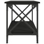 Mesa auxiliar de madera contrachapada negro 55x38x45 cm von , Couchtisch - Ref: Foro24-823327, Preis: 35,43 €, Rabatt: -5%%