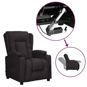 Sillón elevable cuero sintético negro by , Armchairs - Ref: Foro24-3093443, Price: 276,39 €, Discount: %