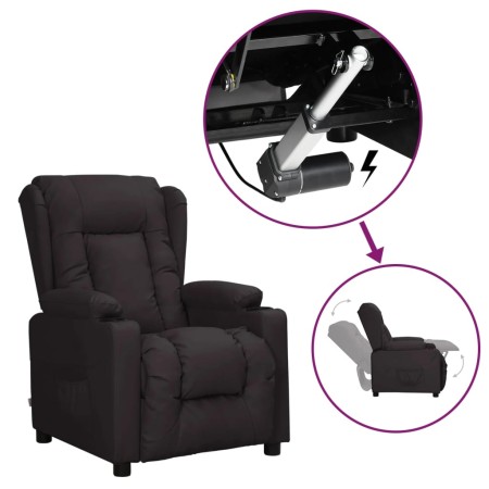 Sillón elevable cuero sintético negro by , Armchairs - Ref: Foro24-3093443, Price: 276,39 €, Discount: %