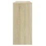 Konsolentisch aus Sonoma-Eichenholzwerkstoff, 100 x 35 x 76,5 cm von vidaXL, Seitentische - Ref: Foro24-809839, Preis: 62,18 ...